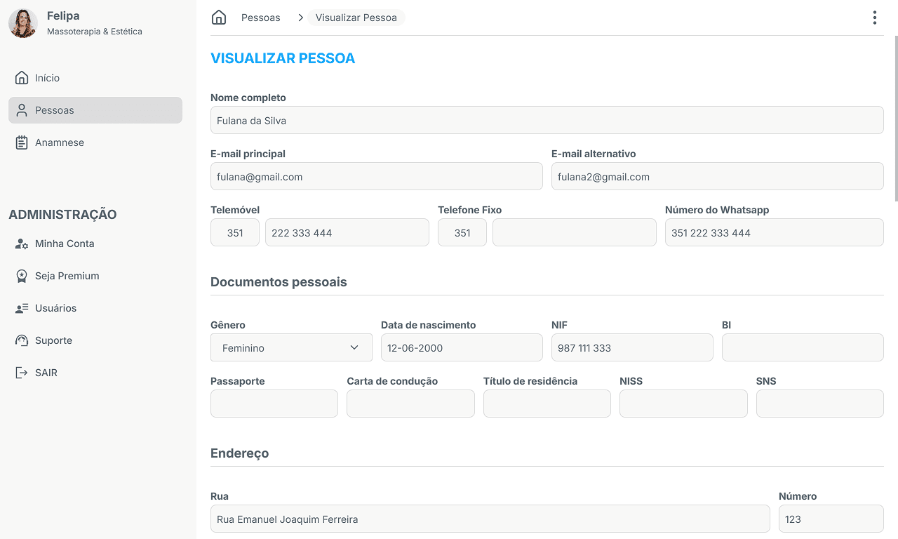 BoxPage Dashboard System Desktop