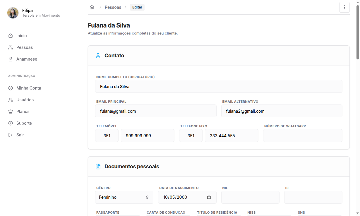 BoxPage Dashboard System Desktop